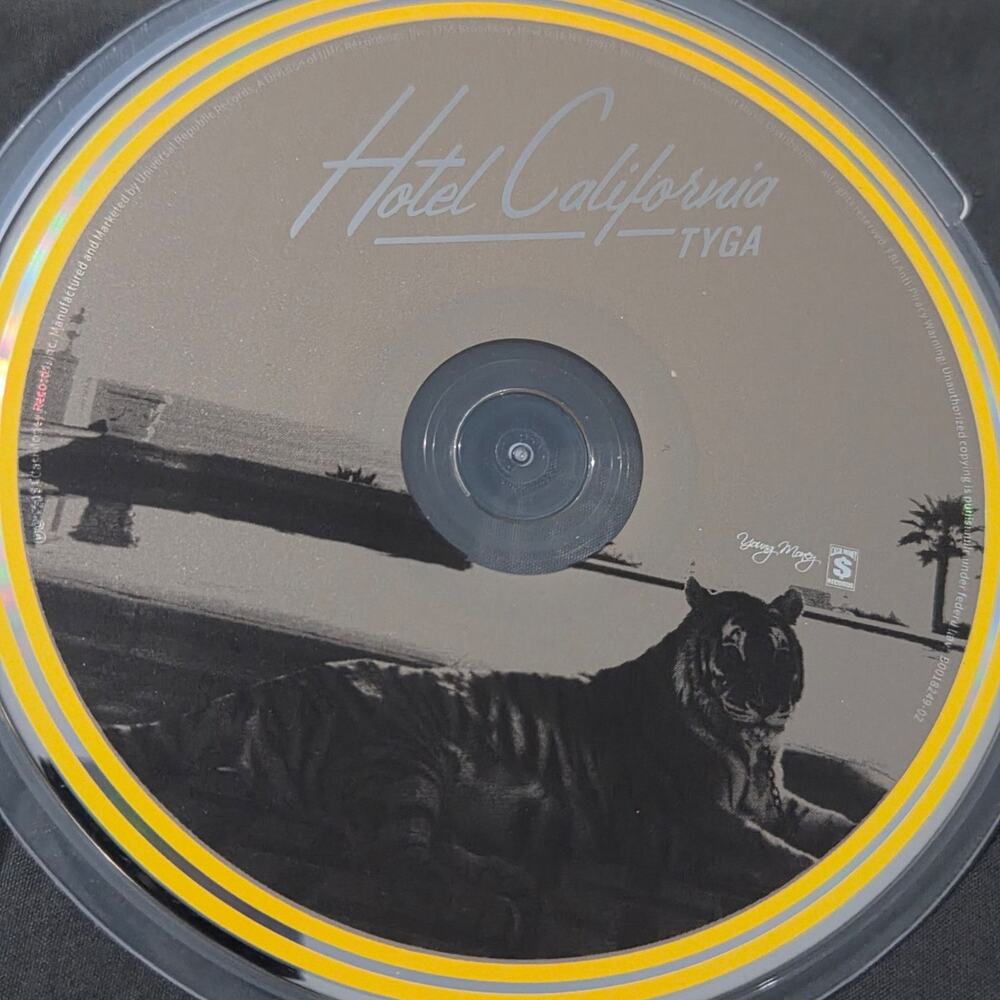 Tyga Hotel California CD Rap Hip Hop